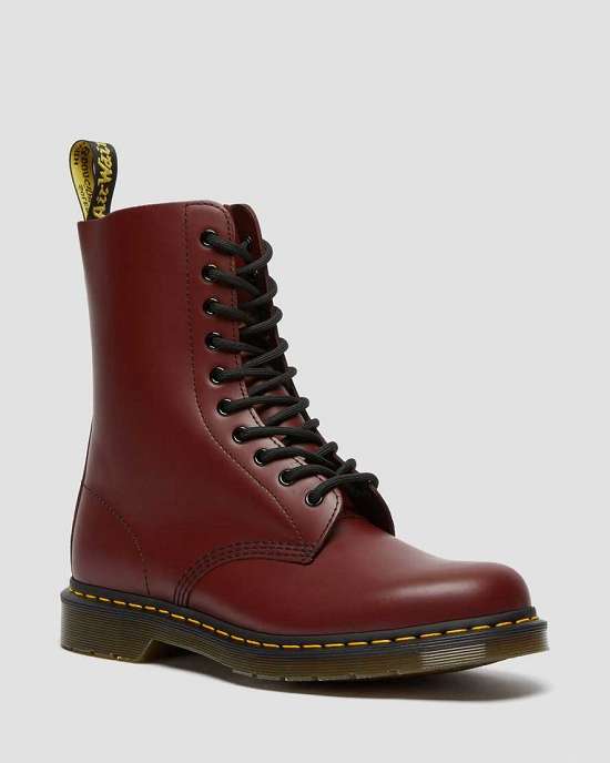 Dr Martens Mujer Botas Vino Mexico Baratas